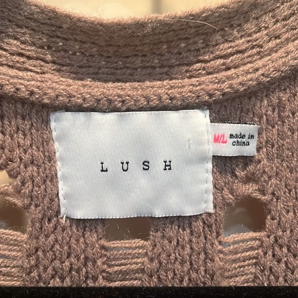 Ladies Open Front Cardigan Sweater - Picture 2 of 5